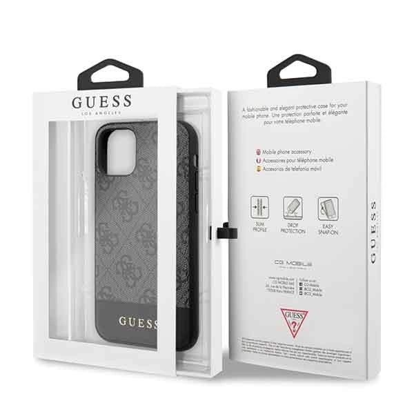 Guess 4G Stripe Collection case for iPhone 11 6.1" / Xr - gray_6