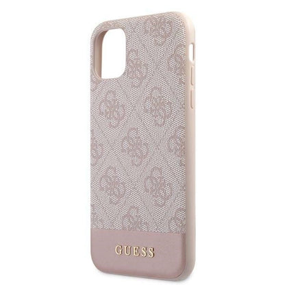 Guess 4G Stripe Collection Case for iPhone 11 / Xr 6.1" - Pink_5