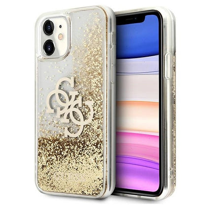 Guess 4G Big Liquid Glitter case for iPhone 11 6.1" / Xr - gold_0