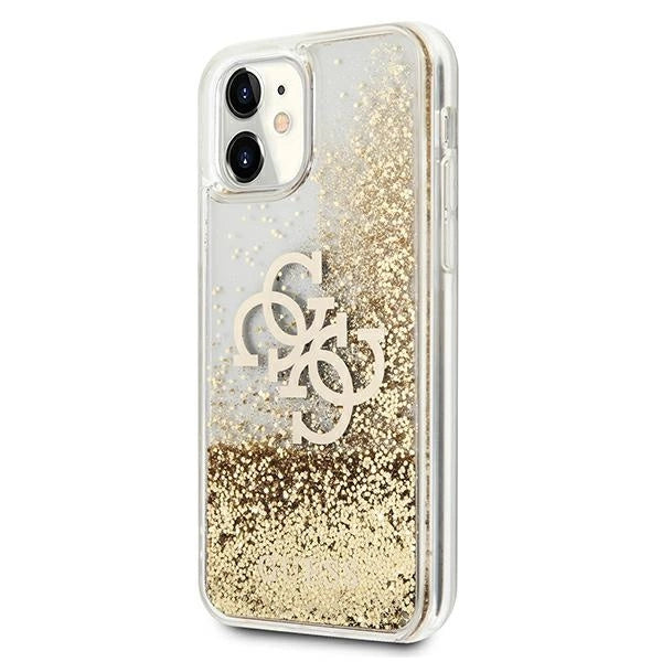 Guess 4G Big Liquid Glitter case for iPhone 11 6.1" / Xr - gold_1