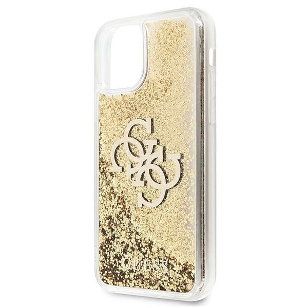 Guess 4G Big Liquid Glitter case for iPhone 11 6.1" / Xr - gold_2