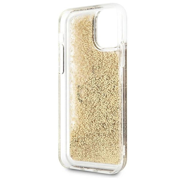 Guess 4G Big Liquid Glitter case for iPhone 11 6.1" / Xr - gold_3