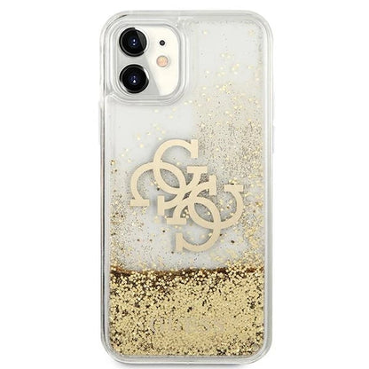 Guess 4G Big Liquid Glitter case for iPhone 11 6.1" / Xr - gold_4
