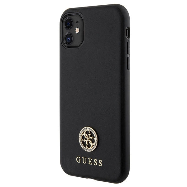 Guess Strass Metal Logo iPhone 11 / Xr 6.1" Case - Black_1
