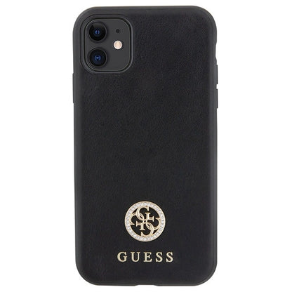 Guess Strass Metal Logo iPhone 11 / Xr 6.1" Case - Black_2