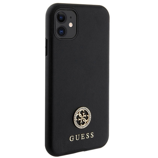 Guess Strass Metal Logo iPhone 11 / Xr 6.1" Case - Black_3