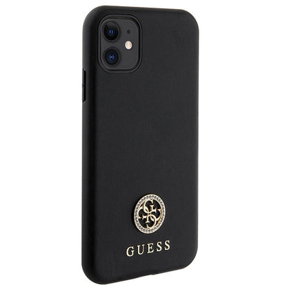 Guess Strass Metal Logo iPhone 11 / Xr 6.1" Case - Black_3