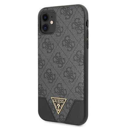 Guess 4G Triangle Collection case for iPhone 11 6.1" / Xr - gray_1