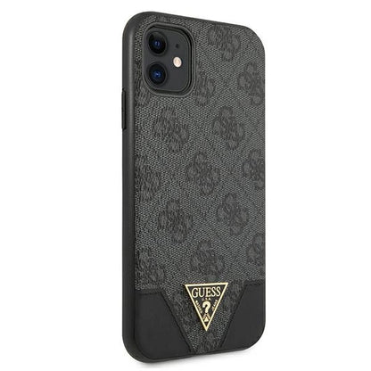 Guess 4G Triangle Collection case for iPhone 11 6.1" / Xr - gray_5