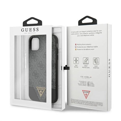Guess 4G Triangle Collection case for iPhone 11 6.1" / Xr - gray_7