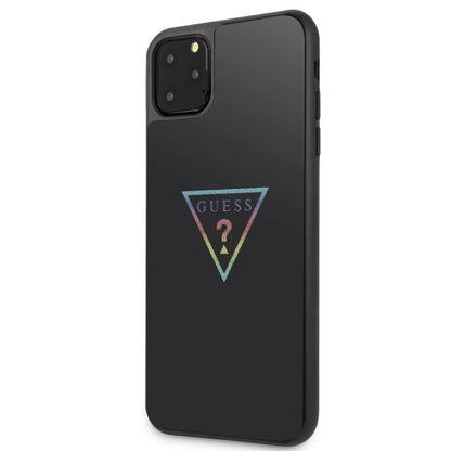 Guess Triangle Glitter iPhone 11 Pro Max Case - Black_1