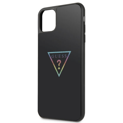 Guess Triangle Glitter iPhone 11 Pro Max Case - Black_3
