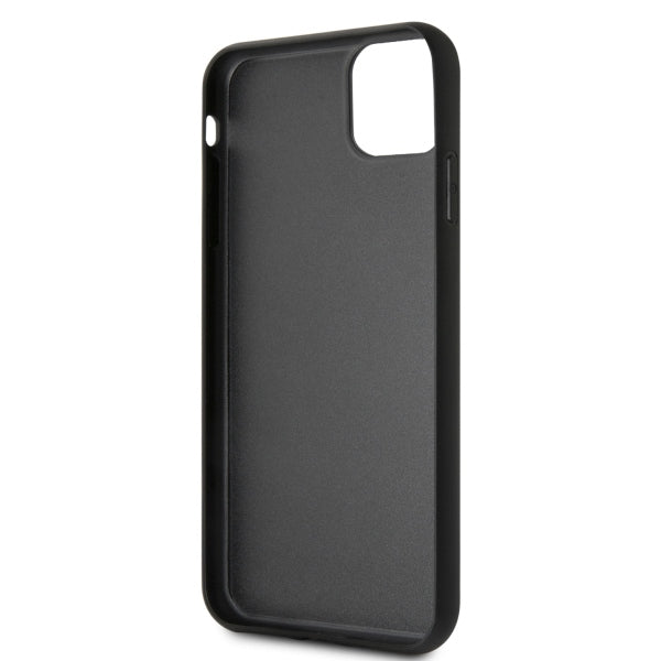 Guess Triangle Glitter iPhone 11 Pro Max Case - Black_4