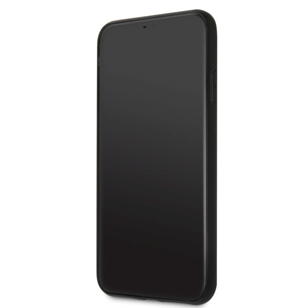Guess Triangle Glitter iPhone 11 Pro Max Case - Black_5