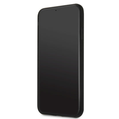 Guess Triangle Glitter iPhone 11 Pro Max Case - Black_5
