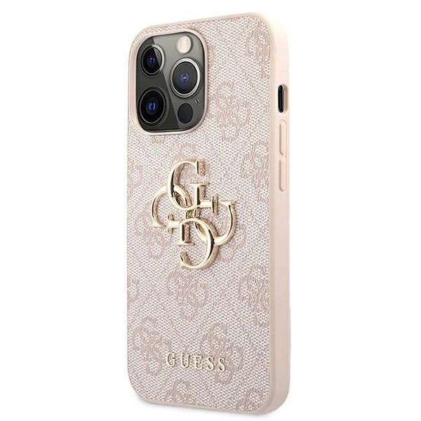 Guess 4G Big Metal Logo Case for iPhone 13 Pro / 13 6.1&quot; - Pink_1