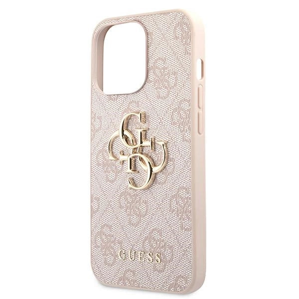 Guess 4G Big Metal Logo Case for iPhone 13 Pro / 13 6.1&quot; - Pink_5