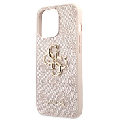 Guess 4G Big Metal Logo Case for iPhone 13 Pro / 13 6.1&quot; - Pink_5