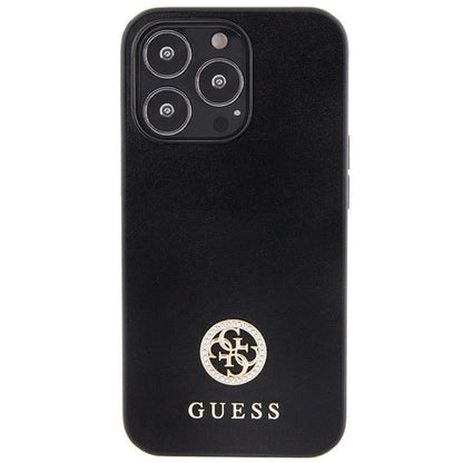 Guess Strass Metal Logo iPhone 13 Pro 6.1&quot; Case - Black_2