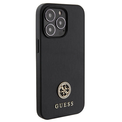 Guess Strass Metal Logo iPhone 13 Pro 6.1&quot; Case - Black_3