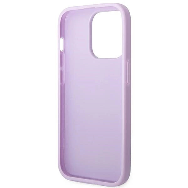 Guess Saffiano Strap Case for iPhone 14 Pro Max 6.7&quot; - Purple_6