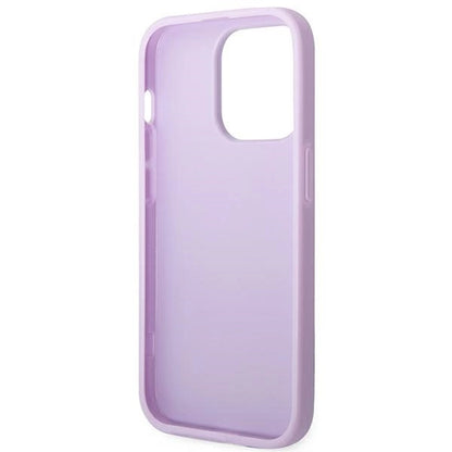 Guess Saffiano Strap Case for iPhone 14 Pro Max 6.7&quot; - Purple_6