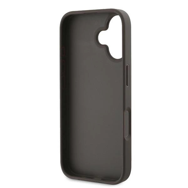 Guess 4G Bottom Stripe Case for iPhone 16 Plus 6.7" - Brown_6