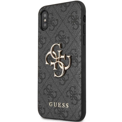 Guess 4G Big Metal Logo iPhone X/XS Case - Gray_1