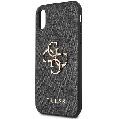 Guess 4G Big Metal Logo iPhone X/XS Case - Gray_5