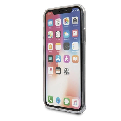 Guess Flower Desire Red Rose iPhone X Case - Transparent_6