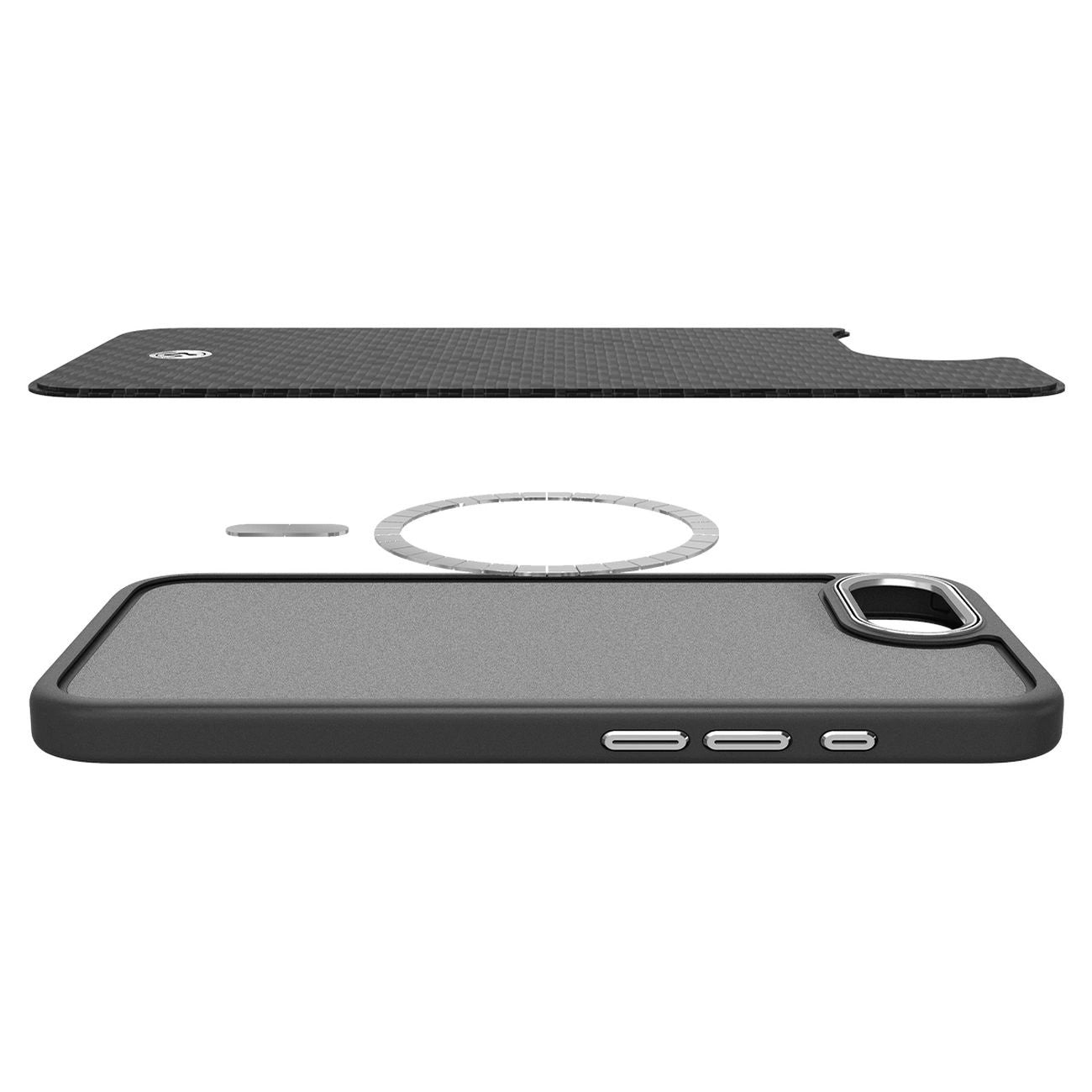 Spigen Enzo Aramid MagSafe iPhone 16e Case - Black_8