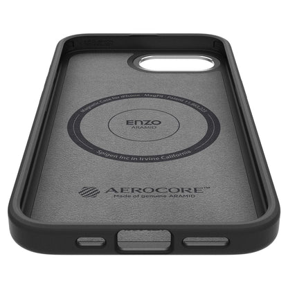 Spigen Enzo Aramid MagSafe iPhone 16e Case - Black_9