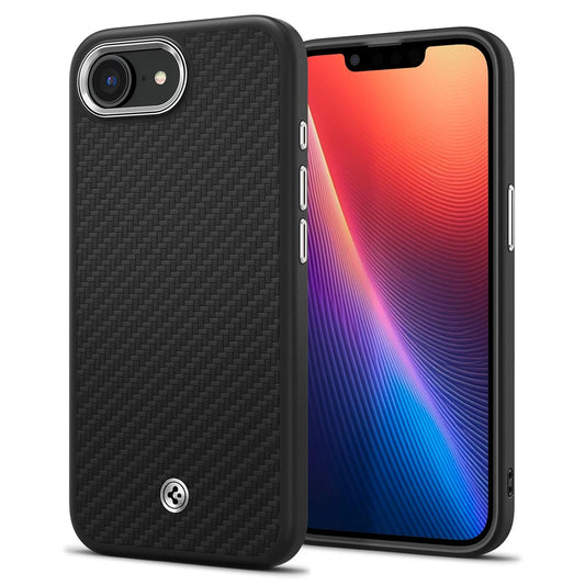 Spigen Enzo Aramid MagSafe iPhone 16e Case - Black_0