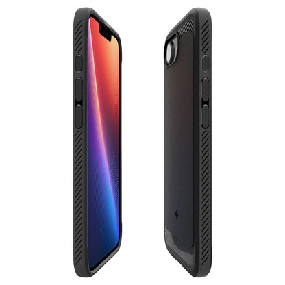 Spigen Rugged Armor MagSafe case for iPhone 16e - black_5