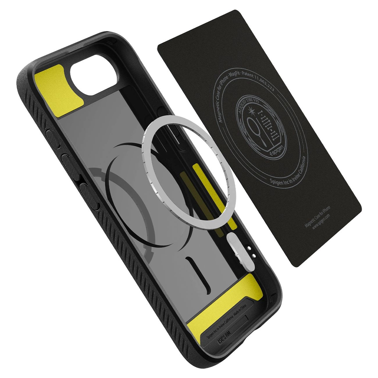 Spigen Rugged Armor MagSafe case for iPhone 16e - black_7