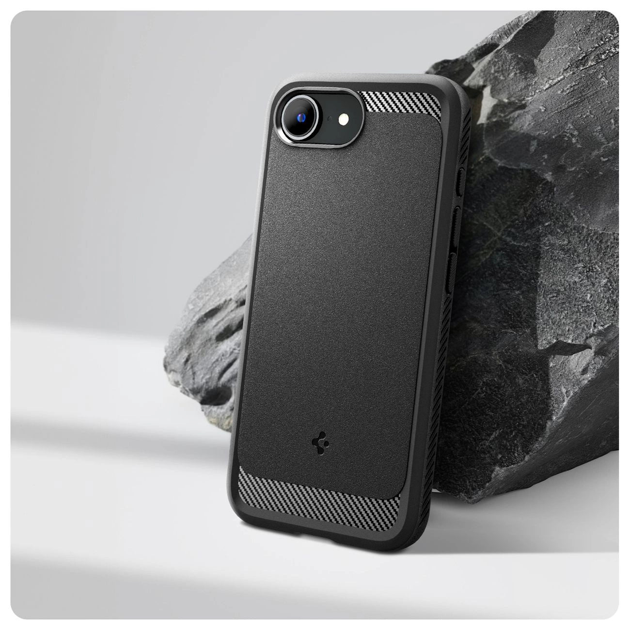 Spigen Rugged Armor MagSafe case for iPhone 16e - black_11