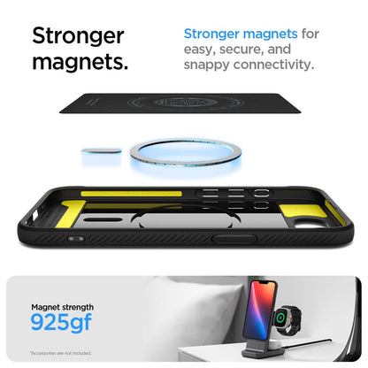 Spigen Rugged Armor MagSafe case for iPhone 16e - black_14