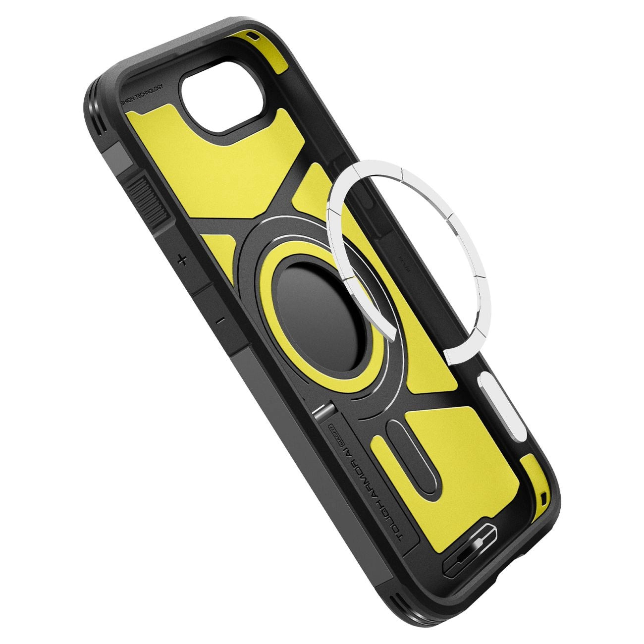 Spigen Tough Armor Case with MagSafe for iPhone 16e with Stand - Black_8