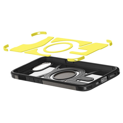 Spigen Tough Armor Case with MagSafe for iPhone 16e with Stand - Gray_10