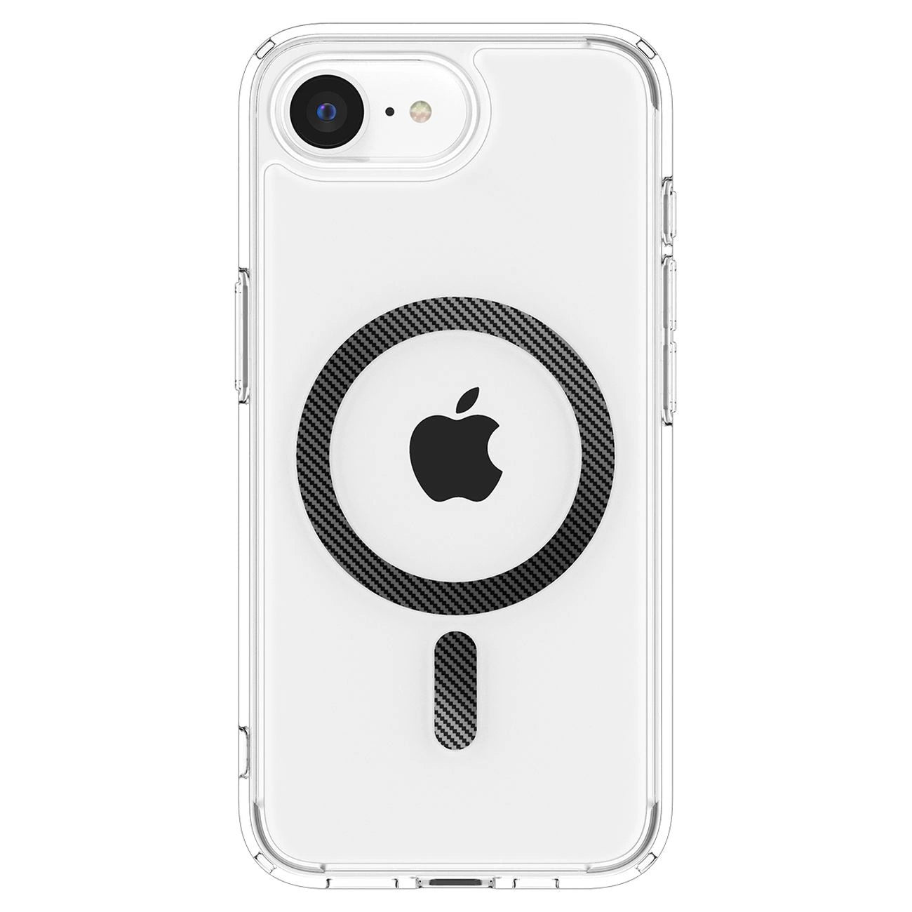 Spigen Ultra Hybrid MagSafe iPhone 16e Carbon Fiber Case - Clear_1
