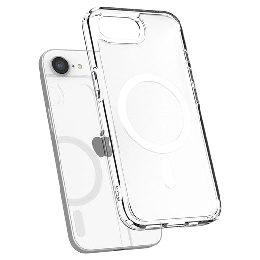 Spigen Ultra Hybrid MagSafe iPhone 16e Case - White, Translucent_0