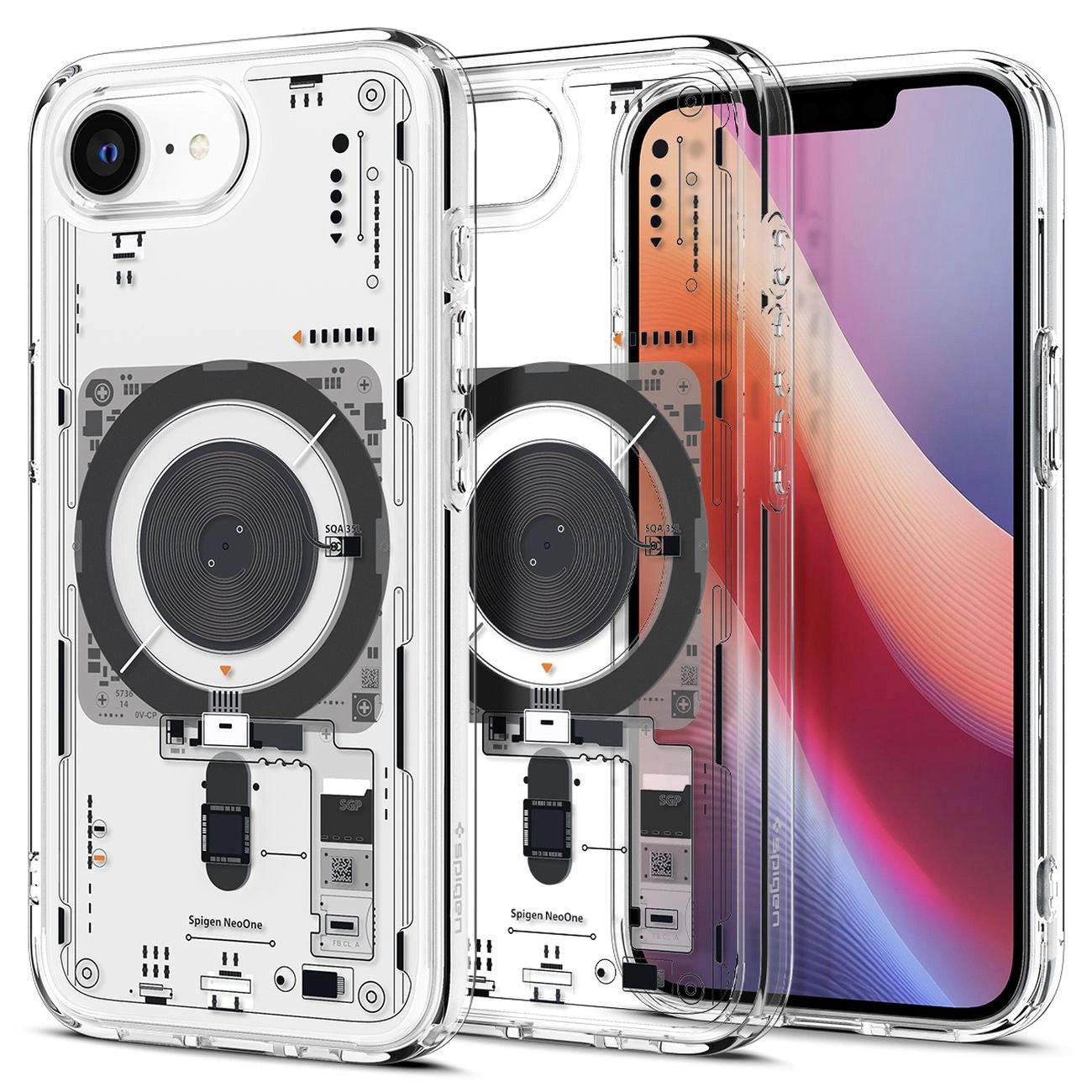 Spigen Ultra Hybrid MagSafe Case for iPhone 16e Neo One - Clear_8
