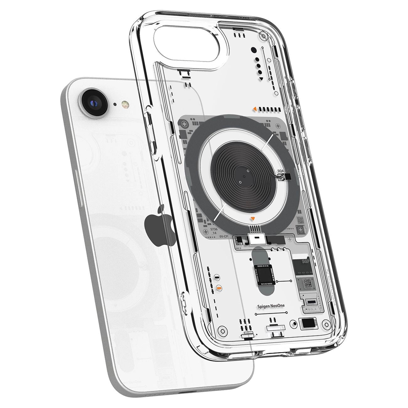 Spigen Ultra Hybrid MagSafe Case for iPhone 16e Neo One - Clear_0