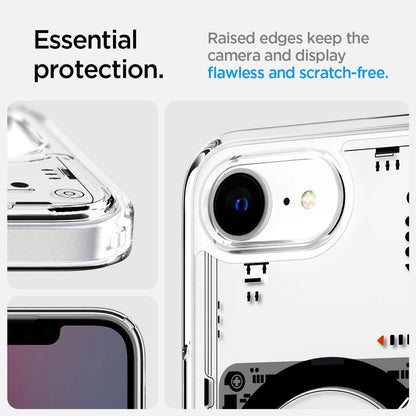 Spigen Ultra Hybrid MagSafe Case for iPhone 16e Neo One - Clear_11