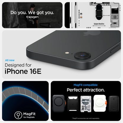 Spigen Ultra Hybrid MagSafe Case for iPhone 16e Neo One - Clear_14