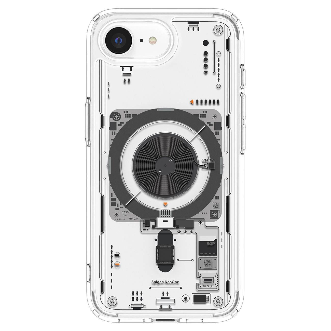 Spigen Ultra Hybrid MagSafe Case for iPhone 16e Neo One - Clear_1