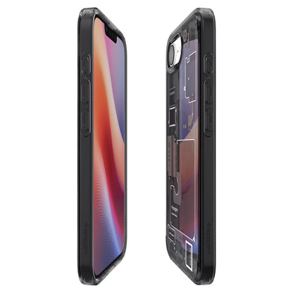 Spigen Ultra Hybrid MagSafe Case for iPhone 16e Zero One - Black_3