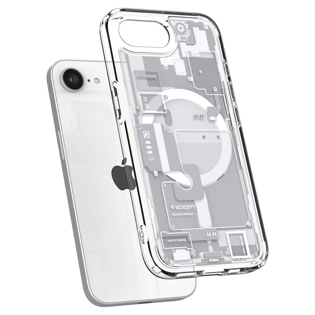 Spigen Ultra Hybrid MagSafe Case for iPhone 16e Zero One - White_0