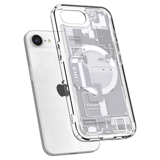 Spigen Ultra Hybrid MagSafe Case for iPhone 16e Zero One - White_0