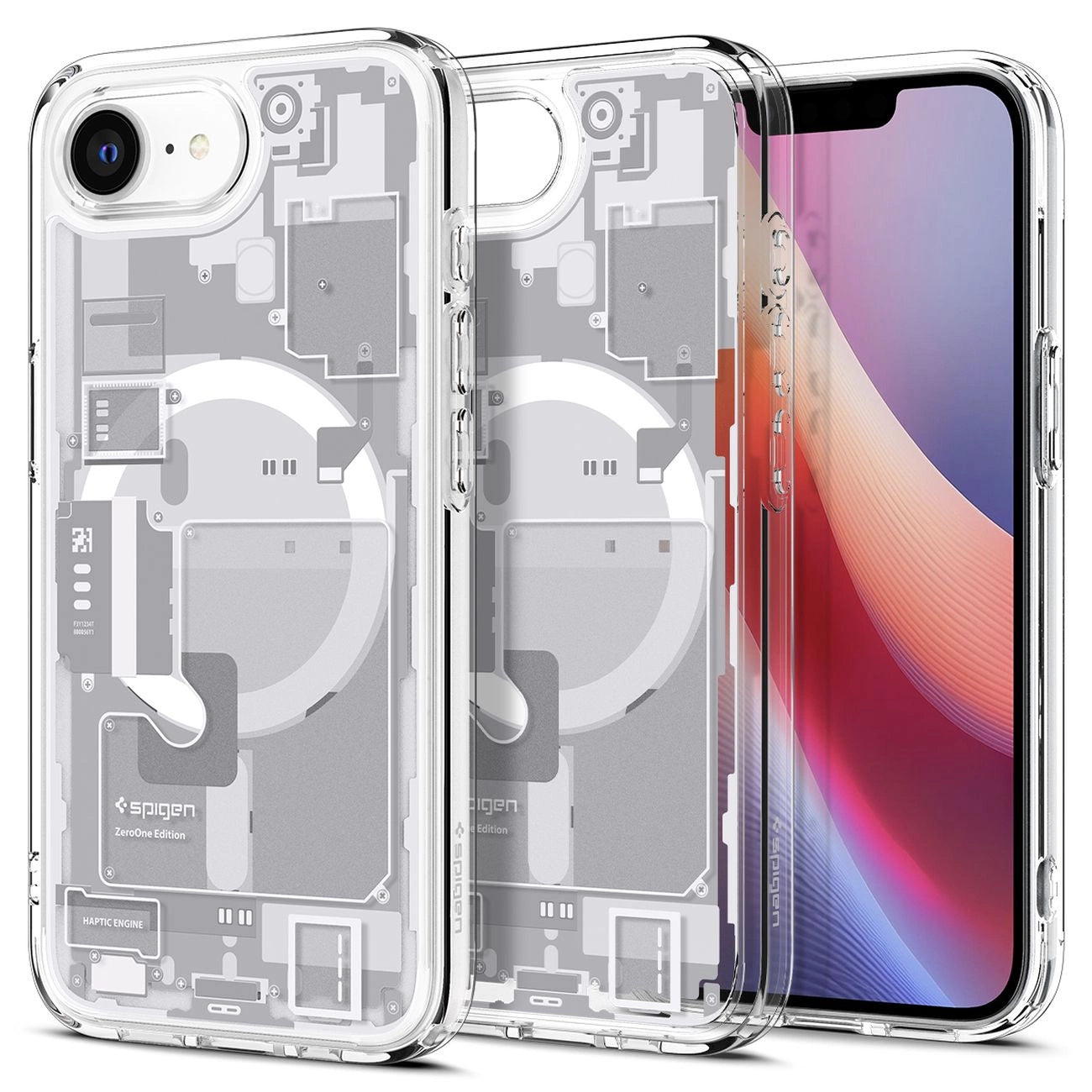 Spigen Ultra Hybrid MagSafe Case for iPhone 16e Zero One - White_6